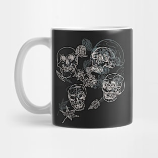 Skully Florals Mug